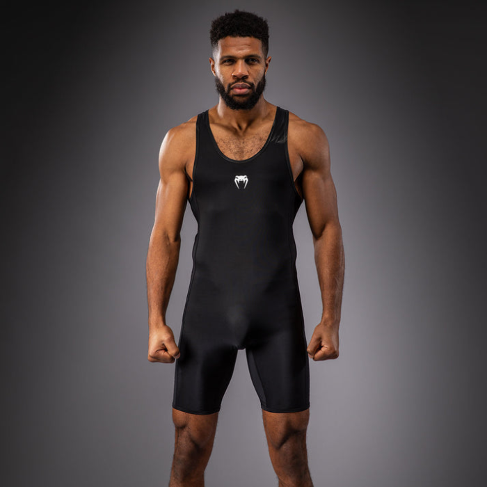 Борцово Трико - Venum Challenger Men's Wrestling Singlet - Black​